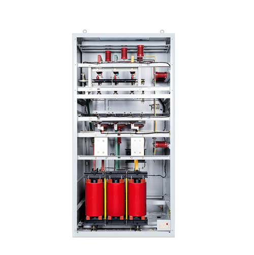 Which is the manufacturer that provides the 10kV reactive power capacitor compensation cabinet?